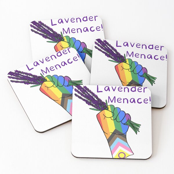 Item preview, Lavender Menace - Progress Pride designed and sold by Ali Laura.