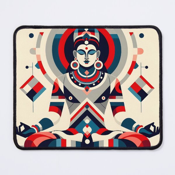 Item preview, Abstract Hindu Buddhist Meditation Art | Zen Yoga Mandala Design designed and sold by InevitableAum.