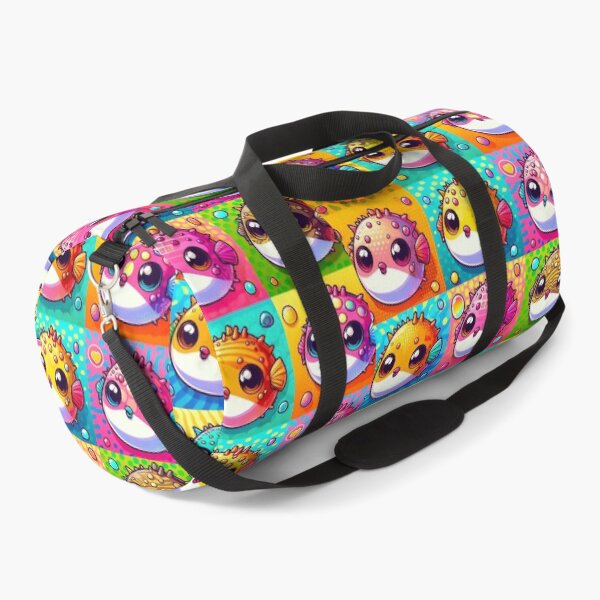 Item preview, pop art puffer fish designed and sold by Dogandesighn.