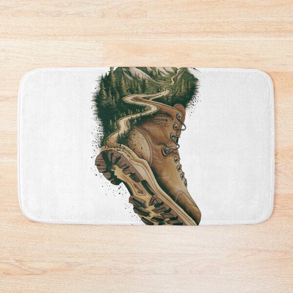 Item preview, Stylish Boots in Rustic Landscape - Fashionable Footwear Art Print | Boot Lover Design for Wall Decor designed and sold by joanwatson45.