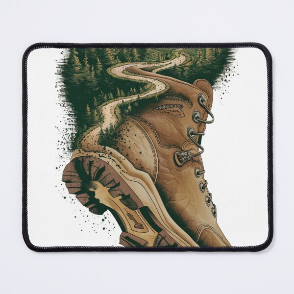 Item preview, Stylish Boots in Rustic Landscape - Fashionable Footwear Art Print | Boot Lover Design for Wall Decor designed and sold by joanwatson45.