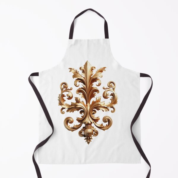 Item preview, gold baroque ornament design element designed and sold by gallofoto.