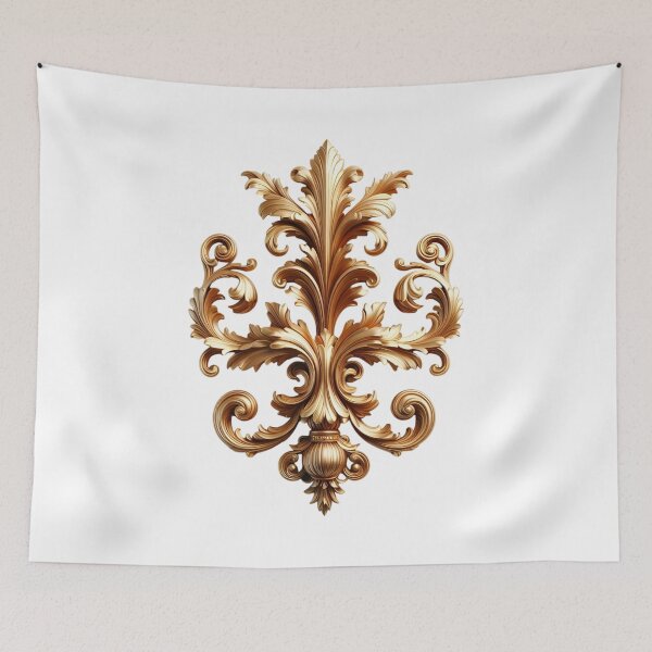 Item preview, gold baroque ornament design element designed and sold by gallofoto.