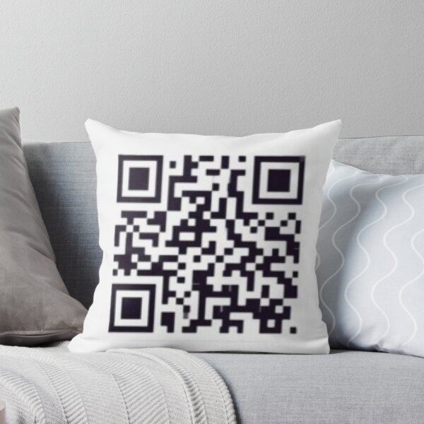 Item preview, rickroll qr code sticker designed and sold by LunLomn.