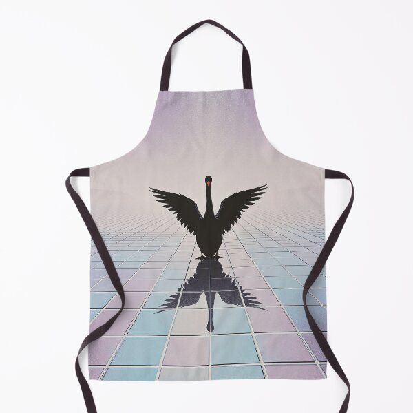 Item preview, Black Swan on Infinite Floor designed and sold by HabitableMoons.