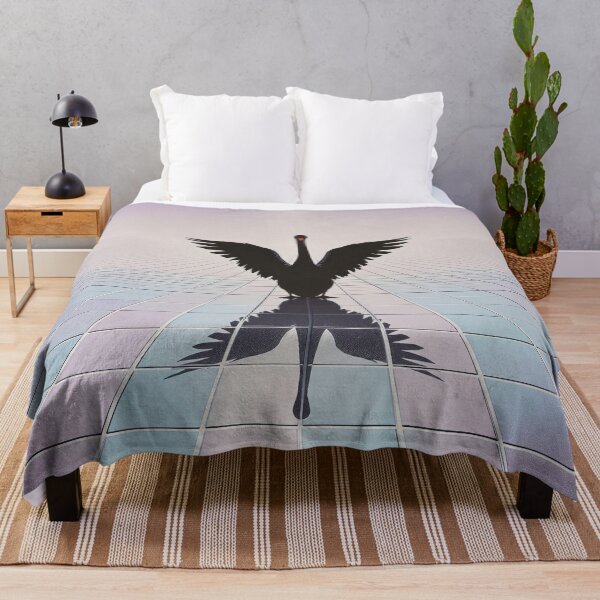 Item preview, Black Swan on Infinite Floor designed and sold by HabitableMoons.