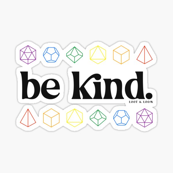 Item preview, Be Kind designed and sold by lootandloomm.