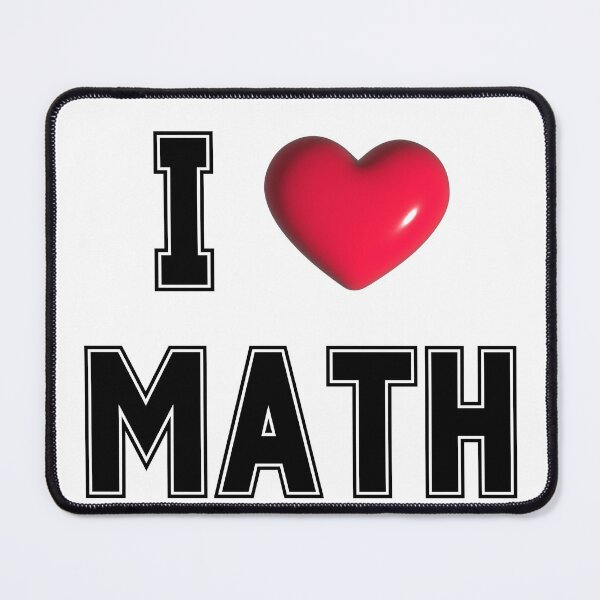 Item preview, I HEART MATH  designed and sold by StemMerch247.
