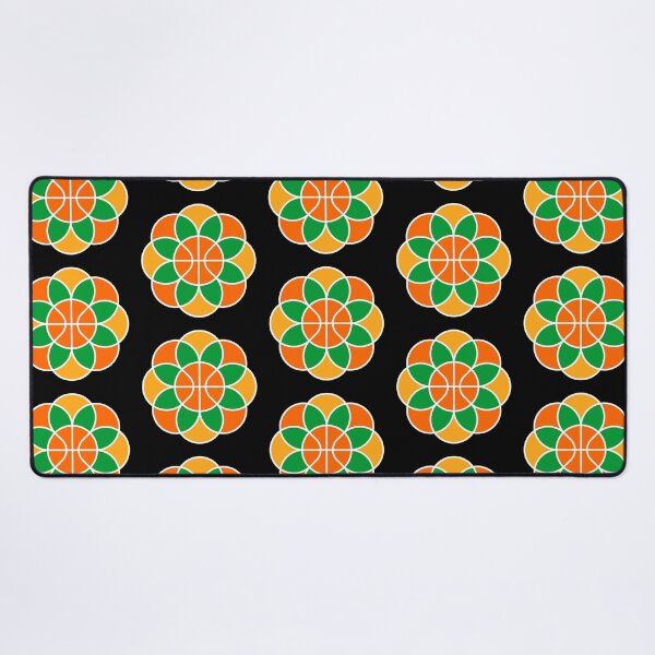 Item preview, Geometric Mandala Basketball Artistic Design designed and sold by Slam-Dunkan.