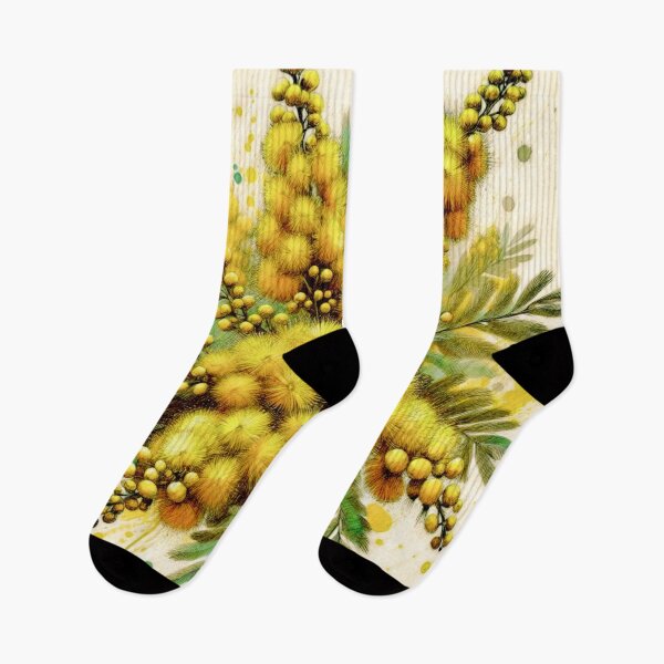 Item preview, From the Garden : golden wattle australian acacia#2 designed and sold by Helios Be. Lavsh.