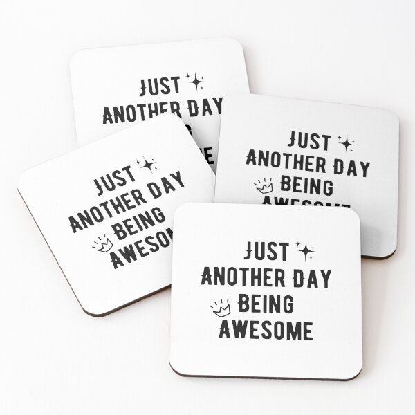 Item preview, Just Another Day of Being Awesome designed and sold by Nikki Krishna.