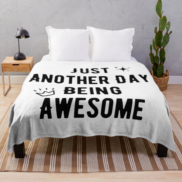 Item preview, Just Another Day of Being Awesome designed and sold by Nikki Krishna.