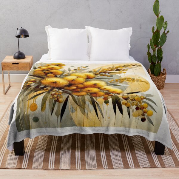 Item preview, From the Garden : golden wattle australian acacia#4 designed and sold by Helios Be. Lavsh.