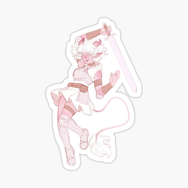 Item preview, Cotton Candy Tiefling designed and sold by REMacabre.