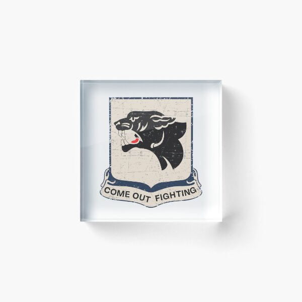 Item preview, US Army - 761st Tank Battalion Black Panthers - Grunge Style designed and sold by pzd501.
