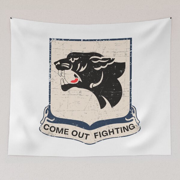 Item preview, US Army - 761st Tank Battalion Black Panthers - Grunge Style designed and sold by pzd501.