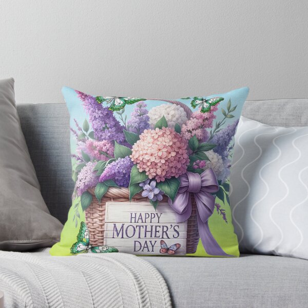 Item preview, Mother`s day a basket of flowers designed and sold by LoneAngel.