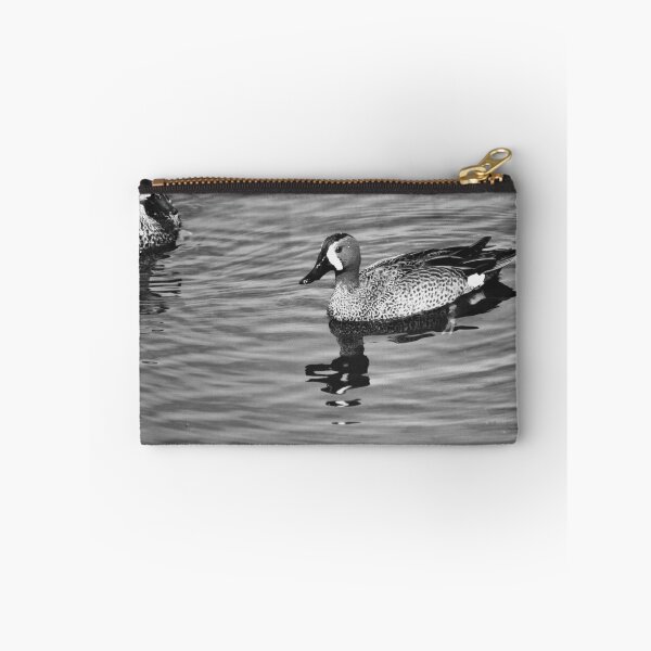Item preview, Blue Winged Teal Black And White designed and sold by MercerImages.