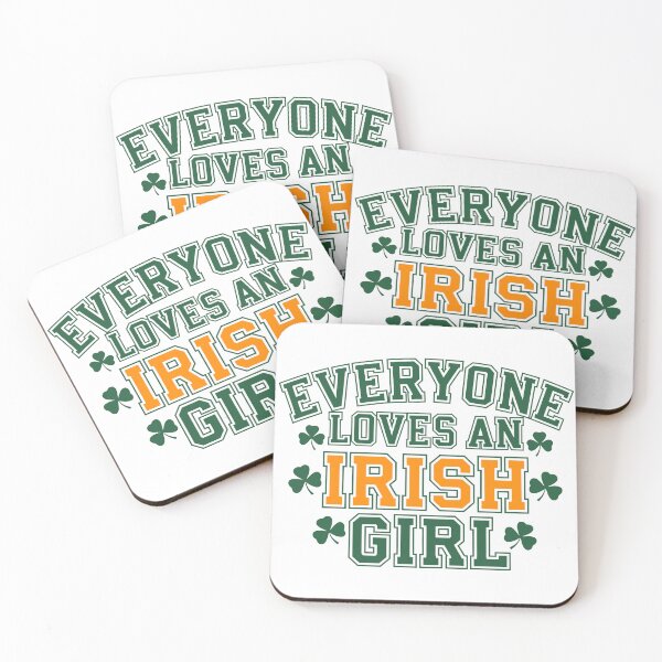 Item preview, Everyone Loves An Irish Girl designed and sold by Angry Swan Designs.