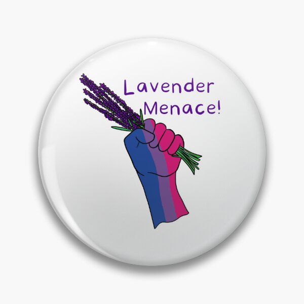 Item preview, Lavender Menace - Bisexual  designed and sold by Ali Laura.