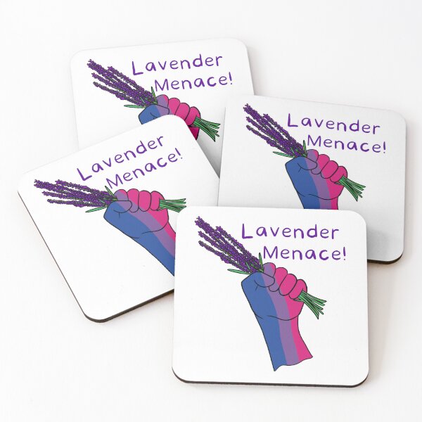 Item preview, Lavender Menace - Bisexual  designed and sold by Ali Laura.