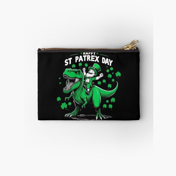 Item preview, Dinosaur Tyrannosaurus St Patricks Day Leprechaun designed and sold by TomFrontierArt.