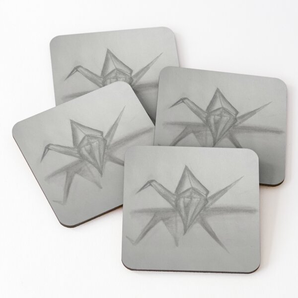 Item preview, The drawing of the paper crane designed and sold by Natalia-Designs.