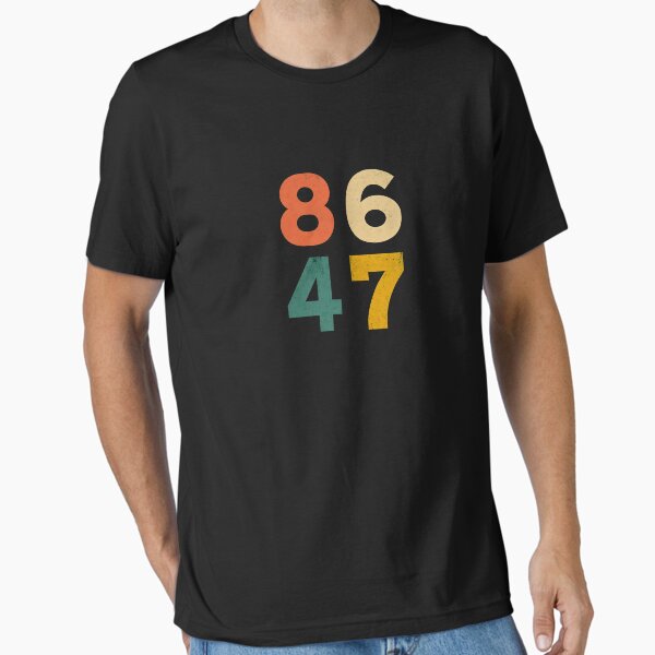 Artikel-Vorschau von 8647 Anti-Trump Retro Vintage, 86 47, designt und verkauft von Elysian Arts.
