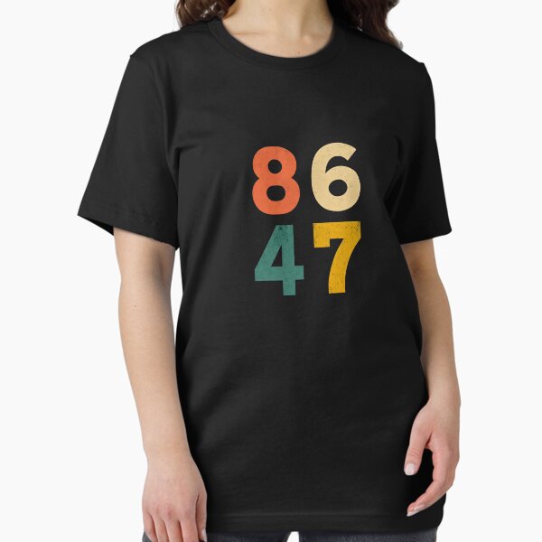 Artikel-Vorschau von 8647 Anti-Trump Retro Vintage, 86 47, designt und verkauft von Elysian Arts.