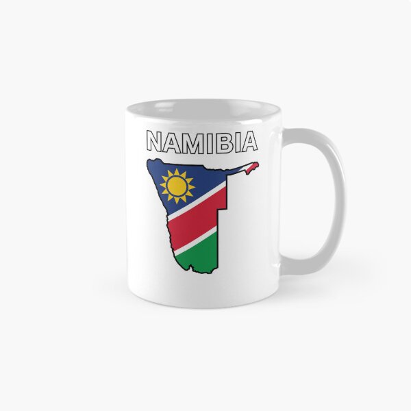 Item preview, Namibia Flag Map Design designed and sold by atomstartup.