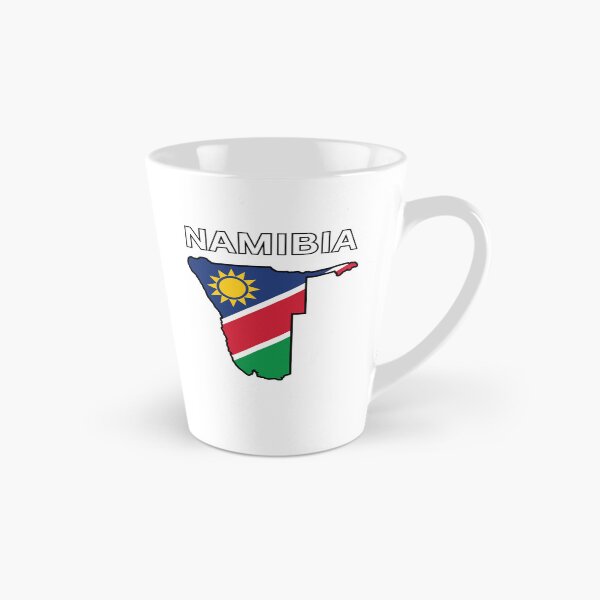 Item preview, Namibia Flag Map Design designed and sold by atomstartup.