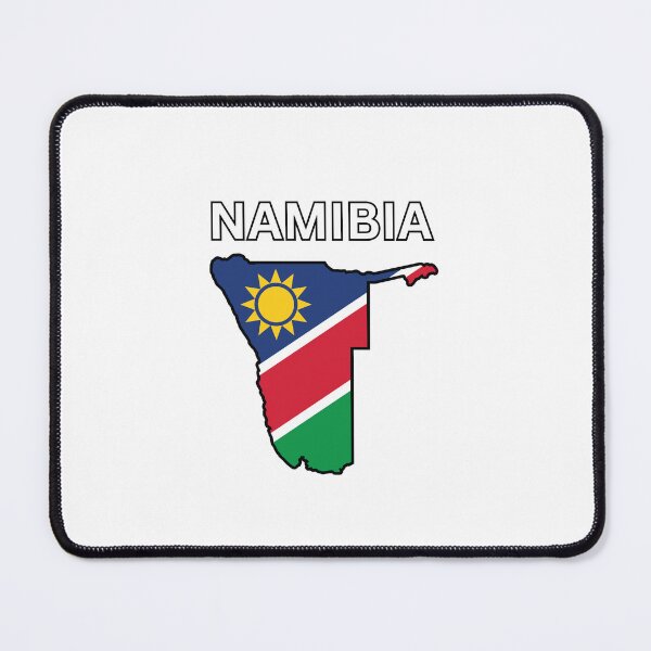 Item preview, Namibia Flag Map Design designed and sold by atomstartup.