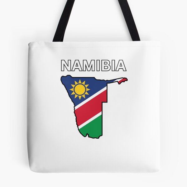 Item preview, Namibia Flag Map Design designed and sold by atomstartup.