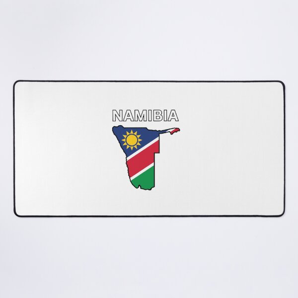 Item preview, Namibia Flag Map Design designed and sold by atomstartup.