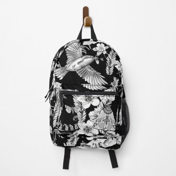 Item preview, Charcoal Drawing of Birds, Butterflies, and Flowers – Beautiful Sketch Art Design designed and sold by Pandositive.