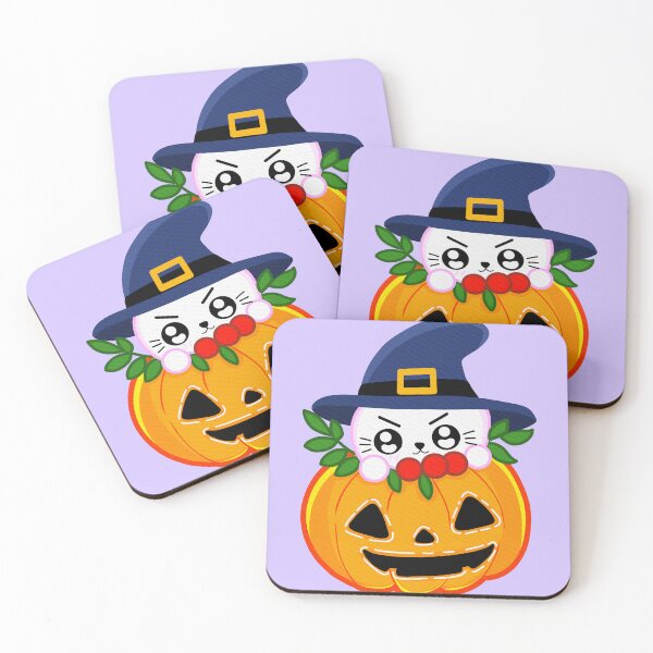 Item preview, Pumpkin Witch Cat designed and sold by Happy-BS.