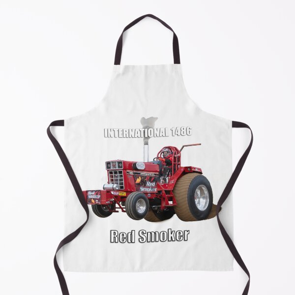 Item preview, ASTTQ Tractor Pulling International 1486 Red Smoker designed and sold by blindphotog.