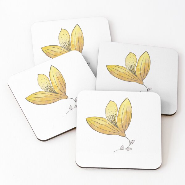 Item preview, Yellow spring flower designed and sold by AcornDesign.