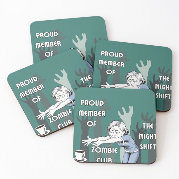 Item preview, Halloween Spooky Nurse Life Zombie Club designed and sold by KateLeap.