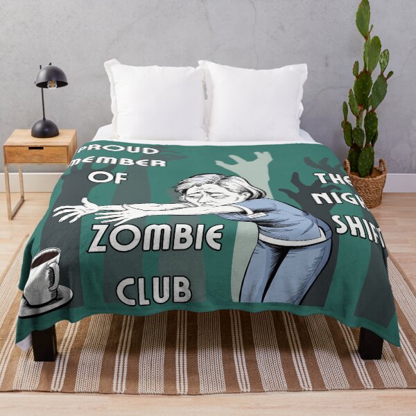 Item preview, Halloween Spooky Nurse Life Zombie Club designed and sold by KateLeap.