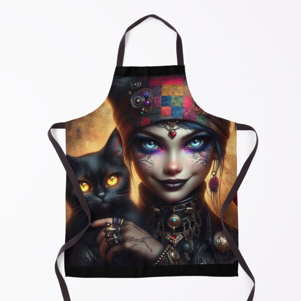 Item preview, Mystic Feline designed and sold by Soluna Studio.