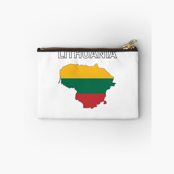 Item preview, Lithuania Flag Map Design designed and sold by atomstartup.