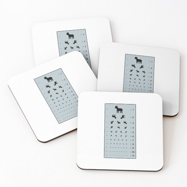 Item preview, Tumbling Lamb Lumon Eye Chart designed and sold by ecorp.