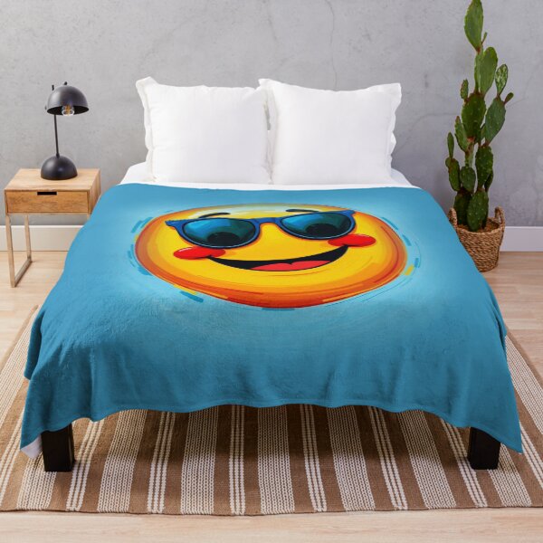 Item preview, Happy Face with Sunglasses designed and sold by Erlin Rudho.