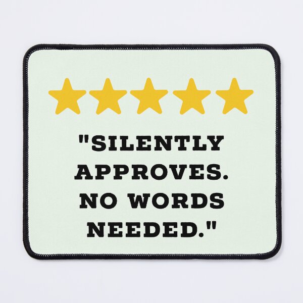 Item preview, Introvert Reviews Funny 5 Star Review #1 designed and sold by Jollys-ArtShop.