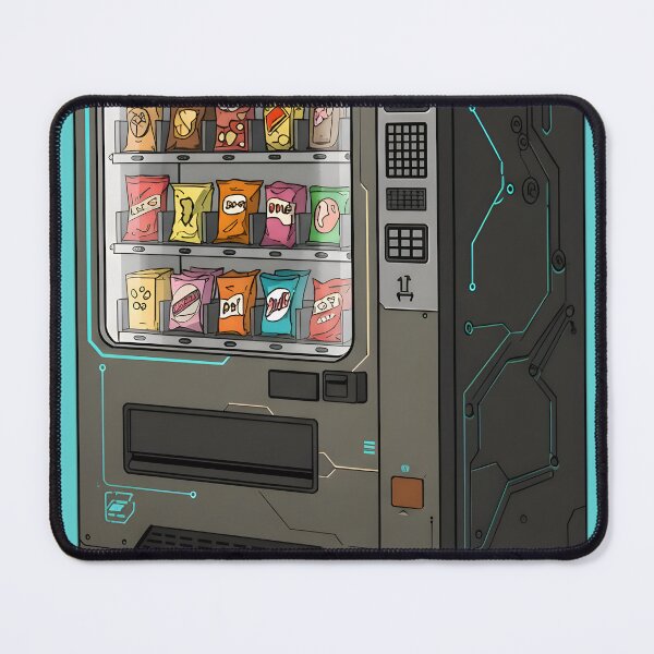 Item preview, Neon Cyberpunk Vending Machine: Illustrated Design designed and sold by Brendan Arthur Ring.