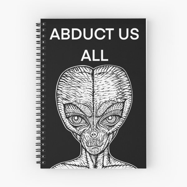 Item preview, ABDUCT US ALL - the alien words .4 designed and sold by lautir.