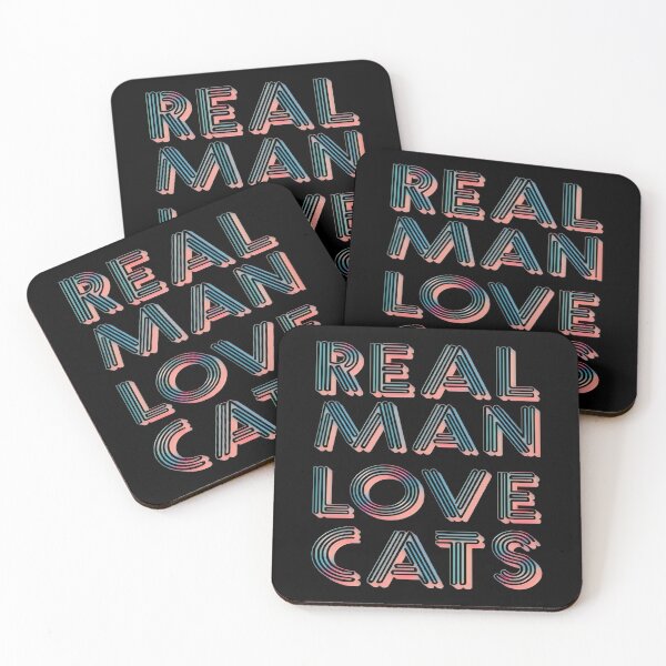 Item preview, Real Man Love Cats designed and sold by creativerooney.
