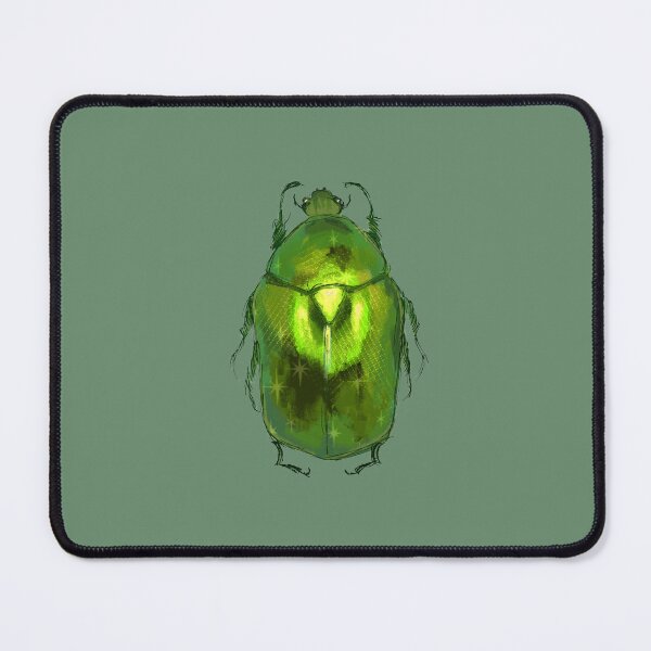 Item preview, Green Beetle whimsical designed and sold by Ayane-Tsuyoi.