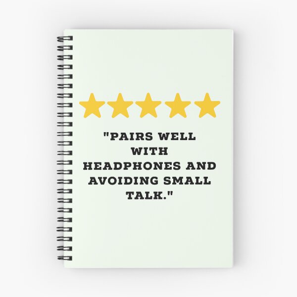 Item preview, Introvert Reviews Funny 5 Star Review #2 designed and sold by Jollys-ArtShop.